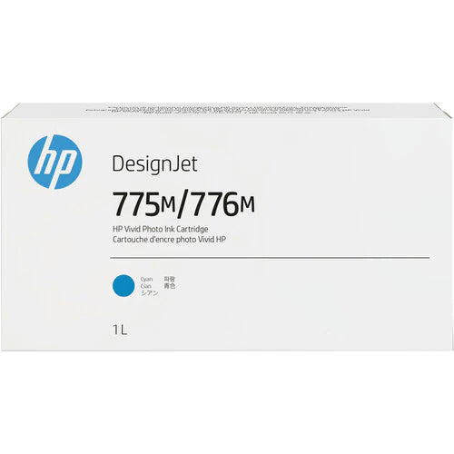 Genuine HP 775M/776M Cyan DesignJet Ink Cartridge
