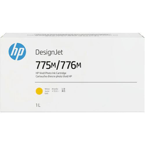 Genuine HP 775M/776M Yellow DesignJet Ink Cartridge
