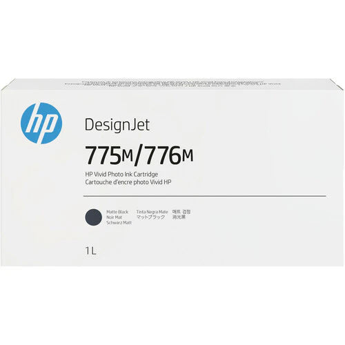 Genuine HP 775M/776M Matte Black DesignJet Ink Cartridge