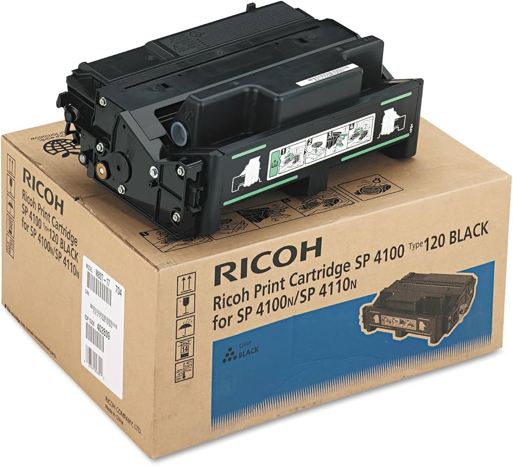 Origianl Ricoh SP 4100 TYPE 120 High Yield Black Toner Cartridge