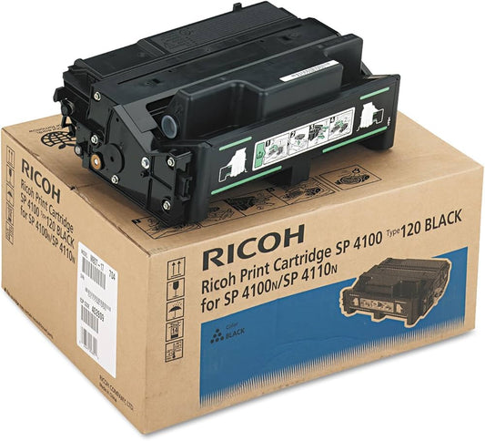 Origianl Ricoh SP 4100 TYPE 120 High Yield Black Toner Cartridge