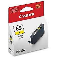 Original Canon CLI-65 Standard Yield Yellow Ink Cartridge