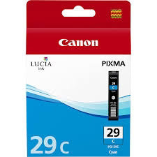 Original Canon PGI-29 Standard Yield Cyan Ink Cartridge