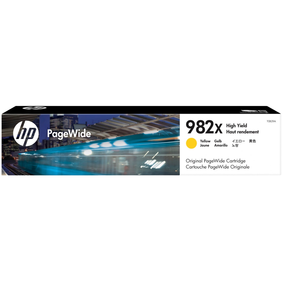 New, Pre-Owned - HP 982X High Yield Yellow Ink Cartridge, T0B29A