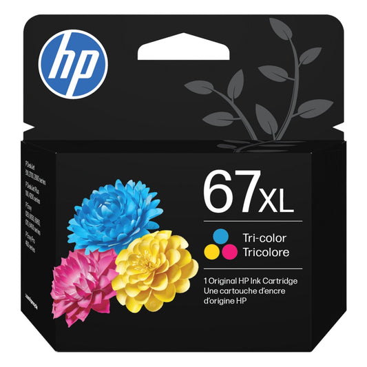 New, Pre-Owned - HP 67XL (3YM58AN) Color Ink Cartridge