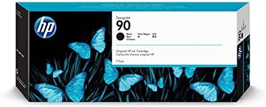 Original HP 90 (C5059A) 775-ml Black Ink Cartridge