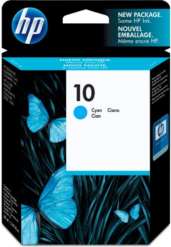 HP 10 Ink Cartridge Cyan-C4841A