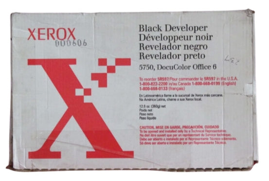 New, Pre-Owned - Xerox 5R597 Standard Yield Black Developer Cartridge
