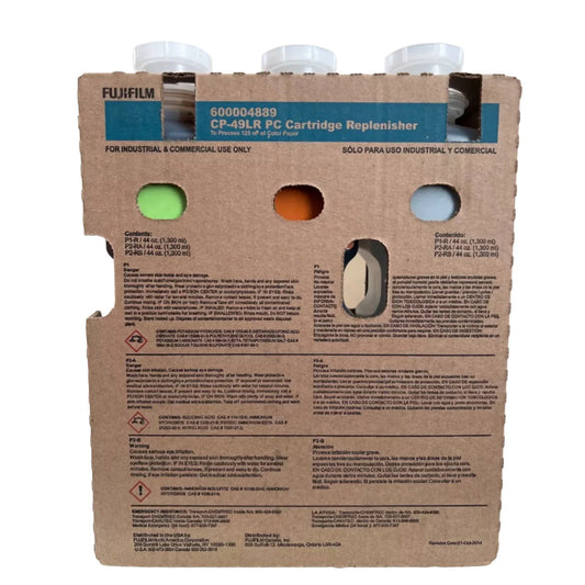 Genuine FujiFilm CP-49LR PC Cartridge Replenisher Green Brown Gray P1-R P2-RA P2-RB