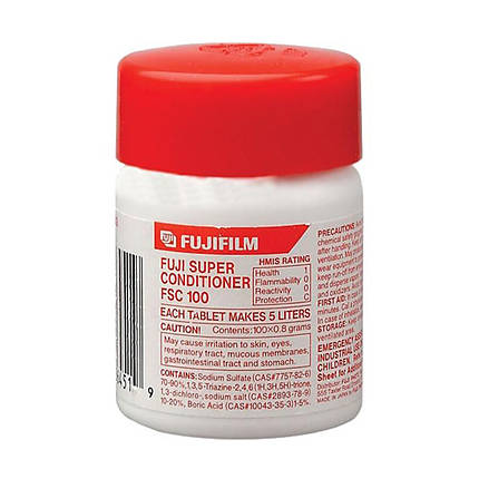 Genuine FujiFilm FSC100 Super Conditioner Tablets Bottle