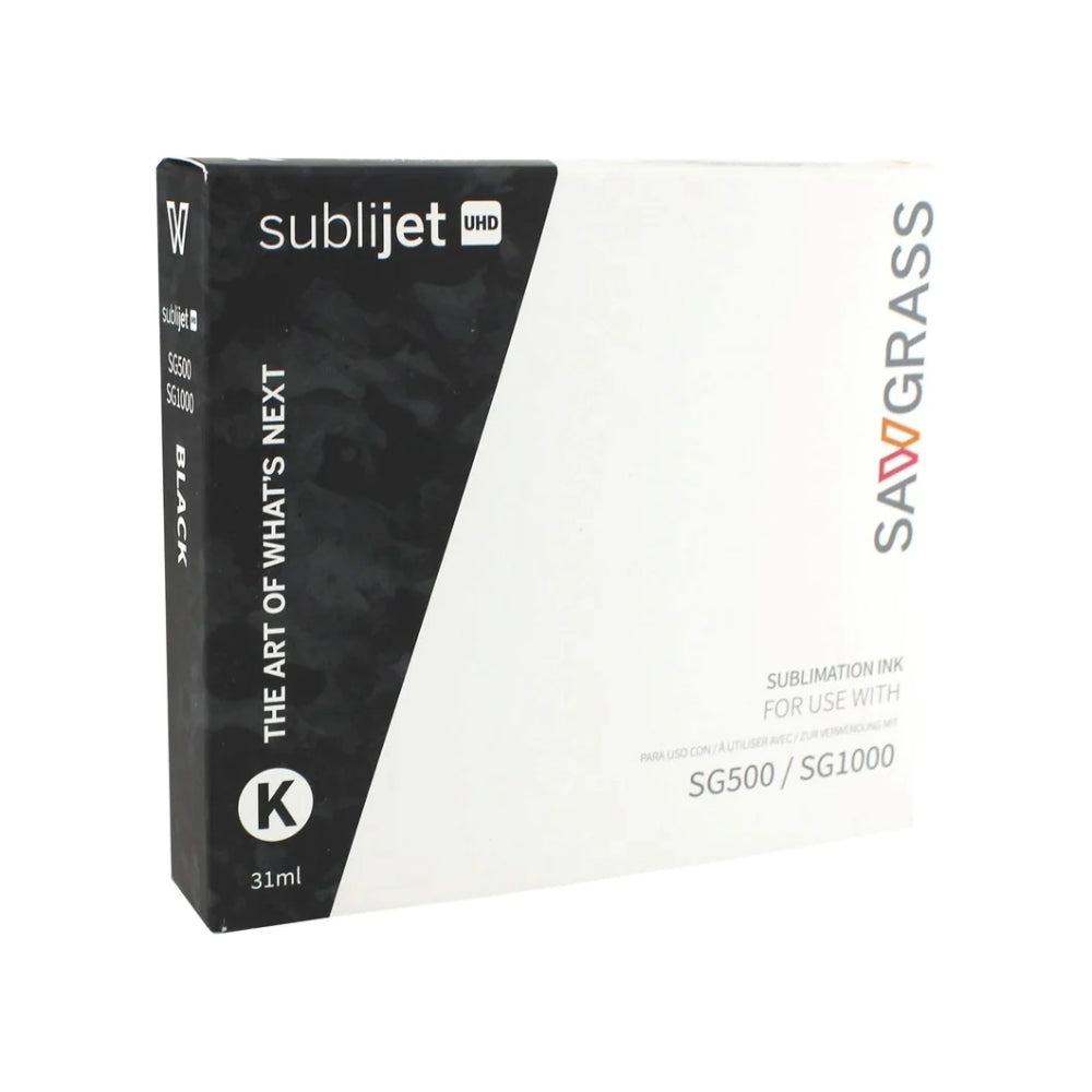 Original Sawgrass SG500/SG100 Standard Yield Black Ink Cartridge, 609101