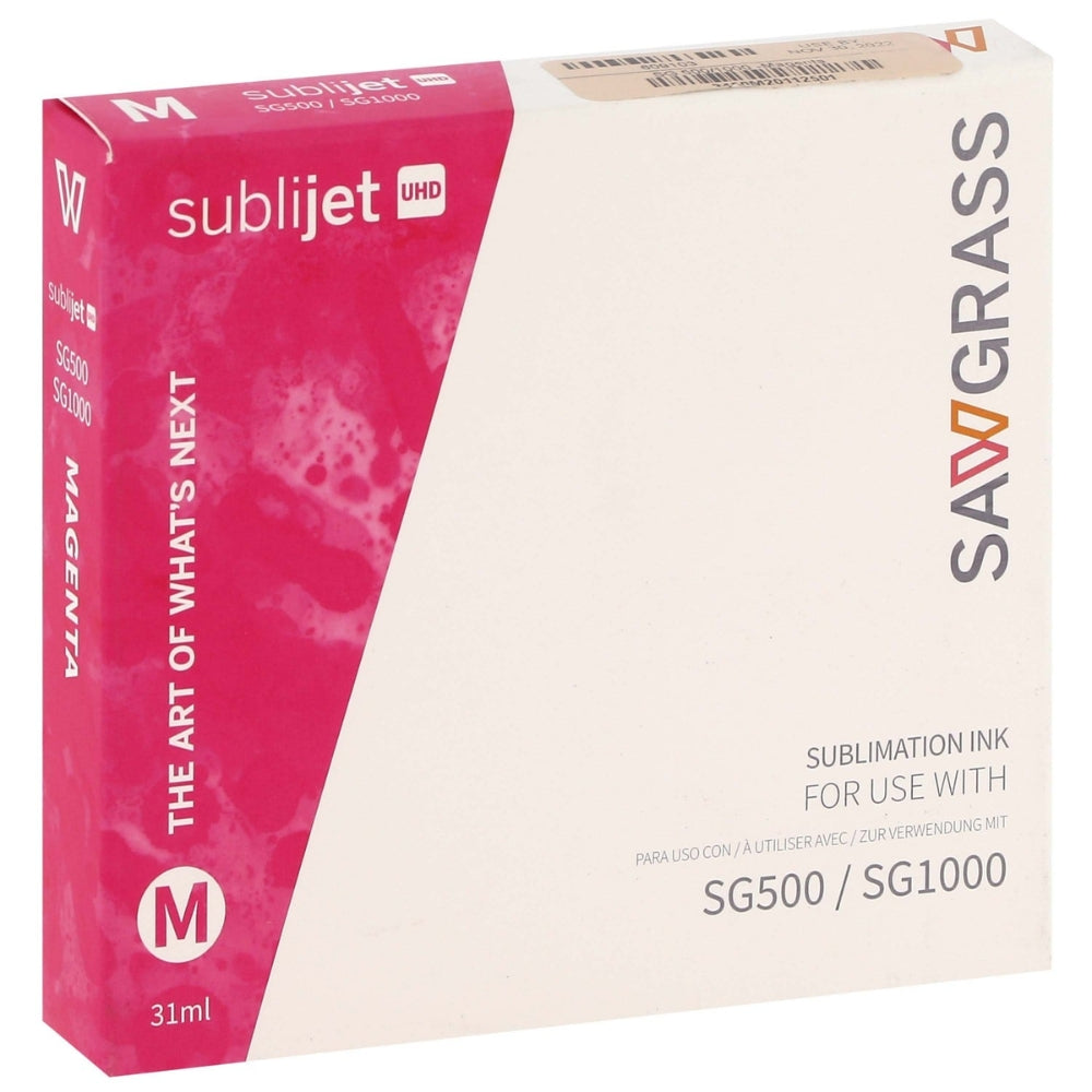 Original Sawgrass SG500/SG100 Standard Yield Magenta Ink Cartridge, 609103