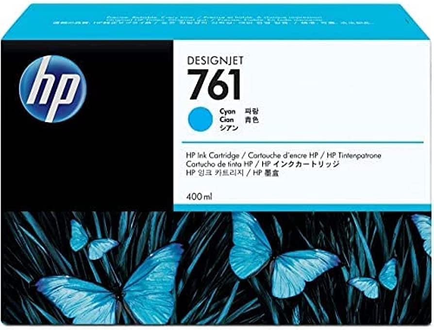 HP 761 400mL (CM994A) Cyan Ink Cartridge