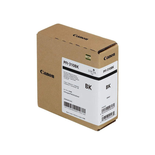 Genuine Canon PFI-310BK (330ml) Black Pigment Ink Tank