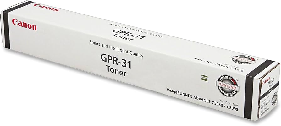 Original Canon GPR-31 High Yield Black Toner Cartridge
