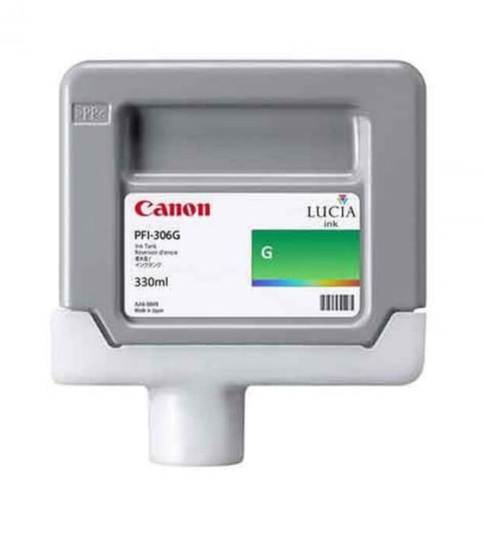 Canon PFI-306G Standard-Yield Green Ink Cartridge, 6664B001
