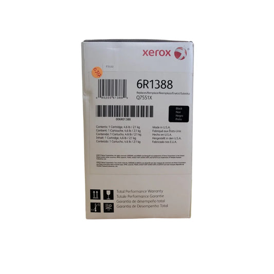 Original Xerox 6R1388 High Yield Black Toner Cartridge