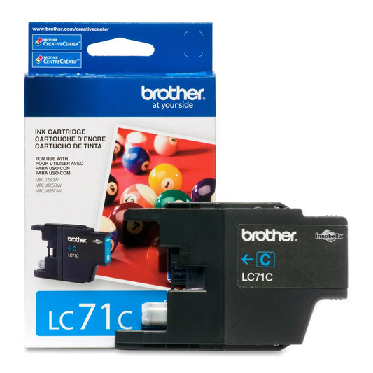 Original Brother LC71 Cyan  Ink Cartridge