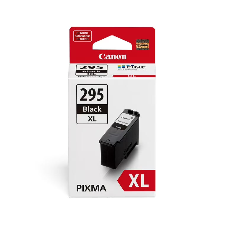 Original Canon PG-295XL High Yield Black Ink Cartridge, 7164C001