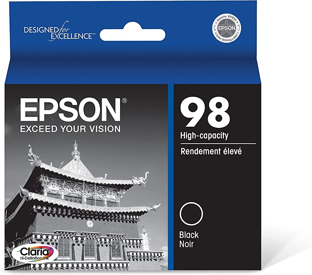 Original Epson 98 Black ( T0981 ) Ink Cartridge