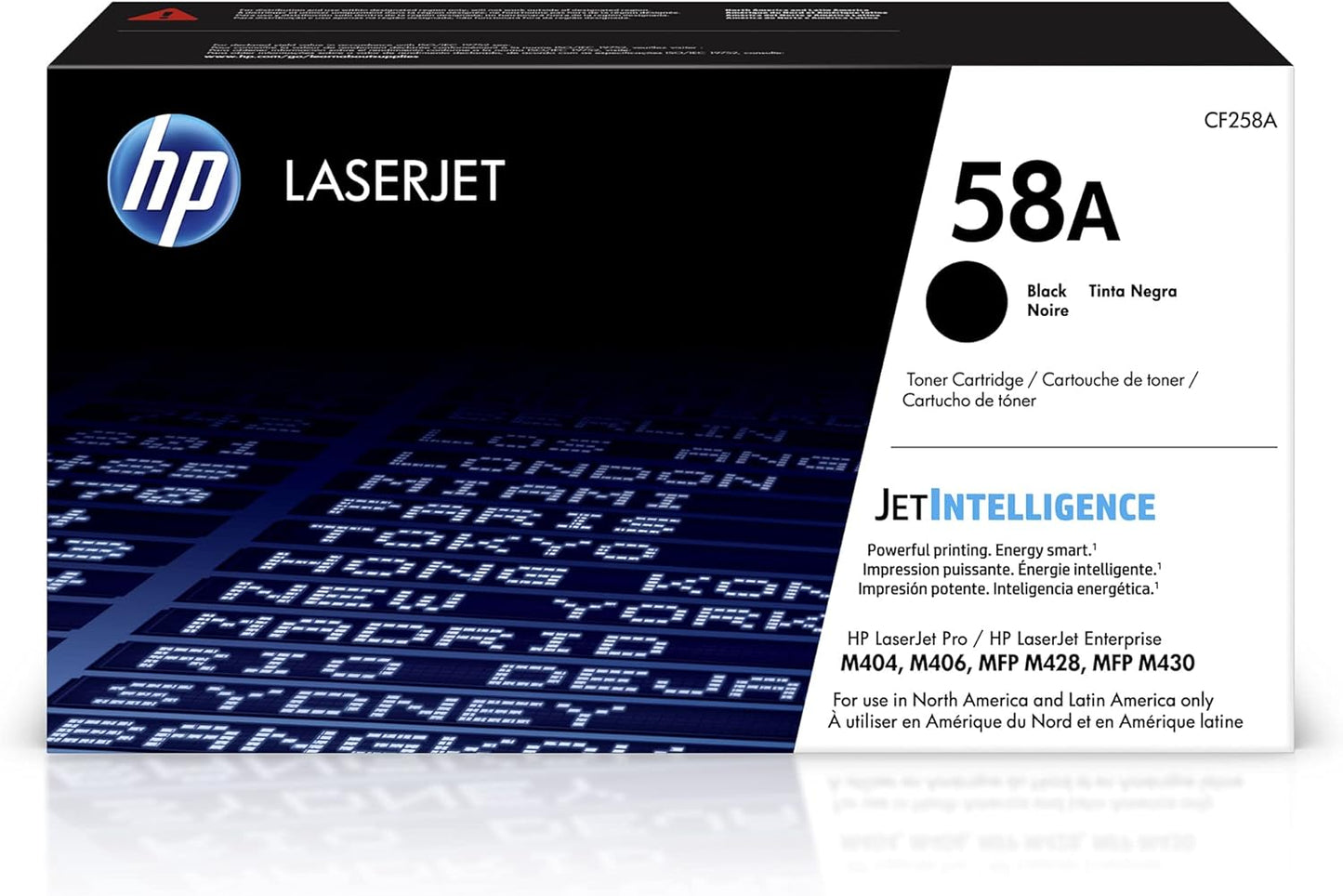 HP 58A LaserJet Toner Cartridge, CF258A