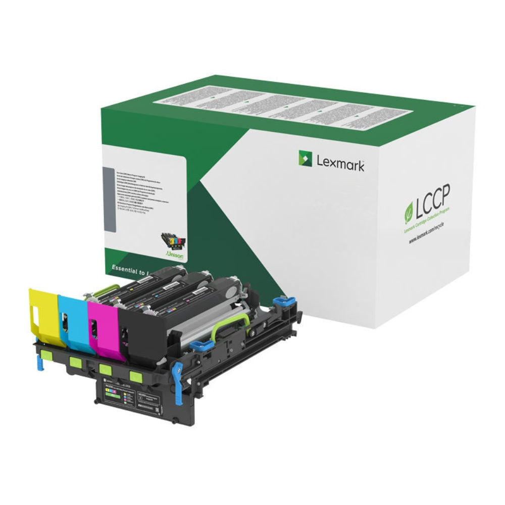 New, Pre-Owned, Original Lexmark 74C0ZV0 Standard Yield Cyan/Magenta/Yellow Imaging Kit