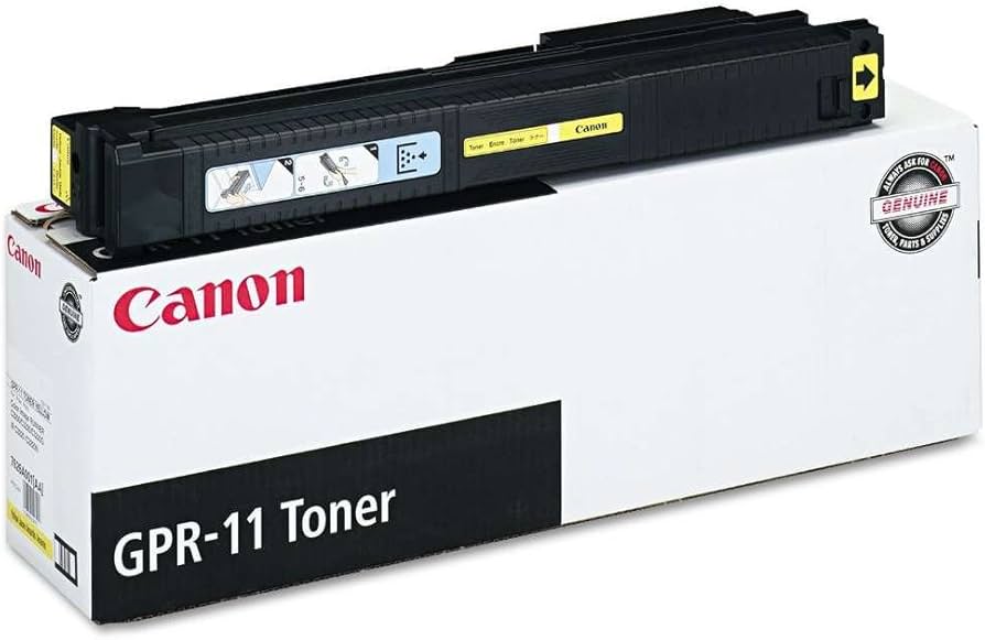 Canon GPR-11 High-Yield Yellow Toner Cartridge, 7626A001