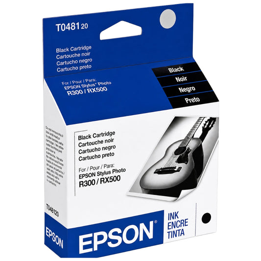 New, Pre-Owned - Epson (T048) Black Ink Cartridge, T048120
