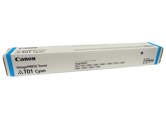 Original Canon T01 High Yield Cyan Toner Cartridge