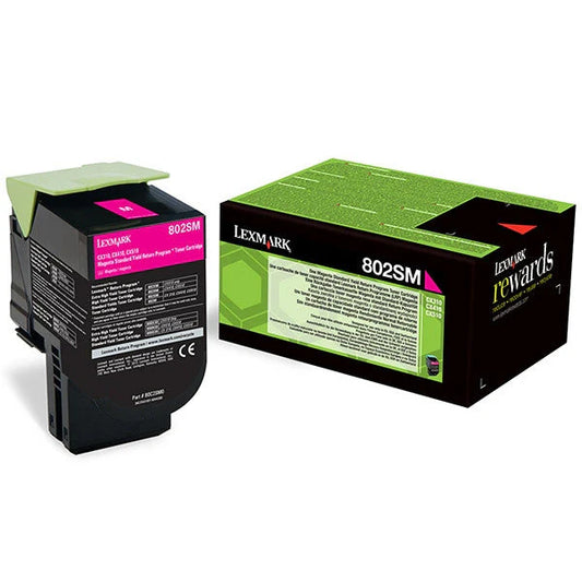 Genuine Lexmark 800S3 Standard Yield Magenta Toner Cartridge