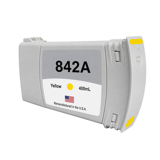 US Remanufactured for HP 842A Yellow Ink Cartridge-C1Q48A