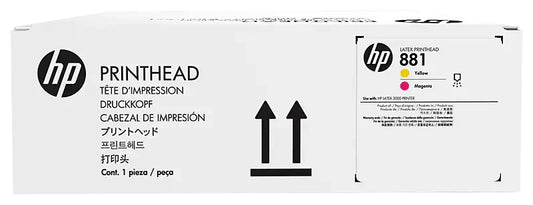 Original HP 881 Standard Yield Yellow & Magenta printhead