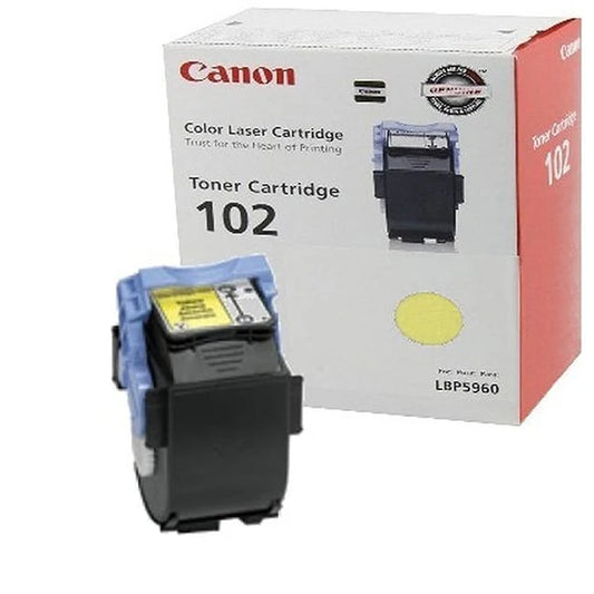 Original Canon CRG-102 High-Yield Yellow Toner Cartridge