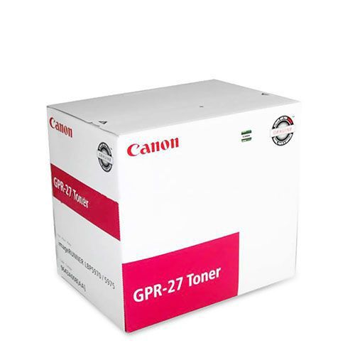 Original Canon GPR-27 Standard Yield magenta Toner Cartridge, 9643A008AA 