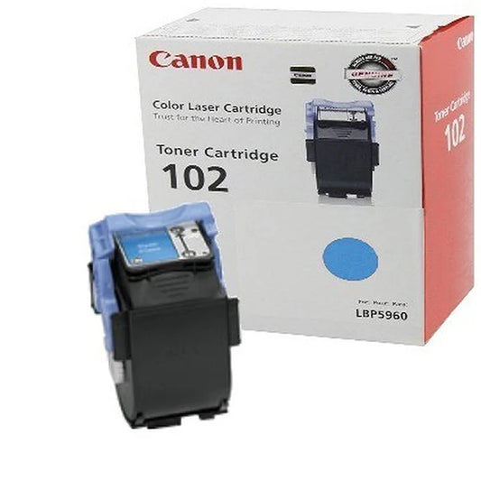 Original Canon CRG-102 High-Yield Cyan Toner Cartridge
