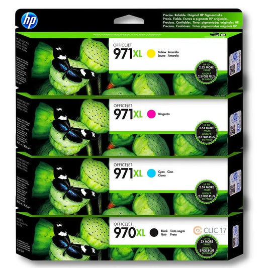 Original HP 970XL Black 971XL Cyan