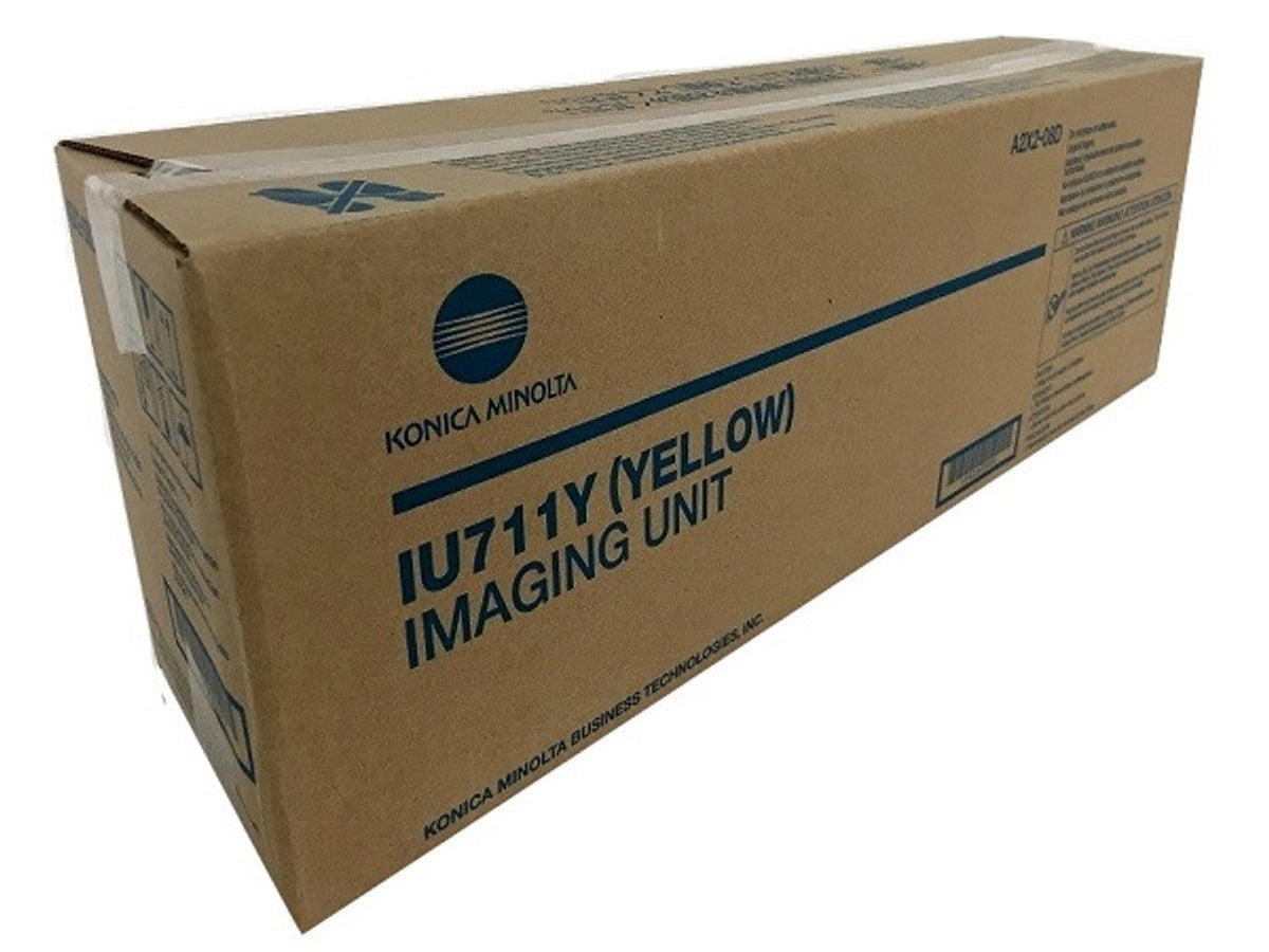 New, Pre-Owned - Konica-Minolta IU711Y Yellow Imaging Unit Cartridge, A2X208D