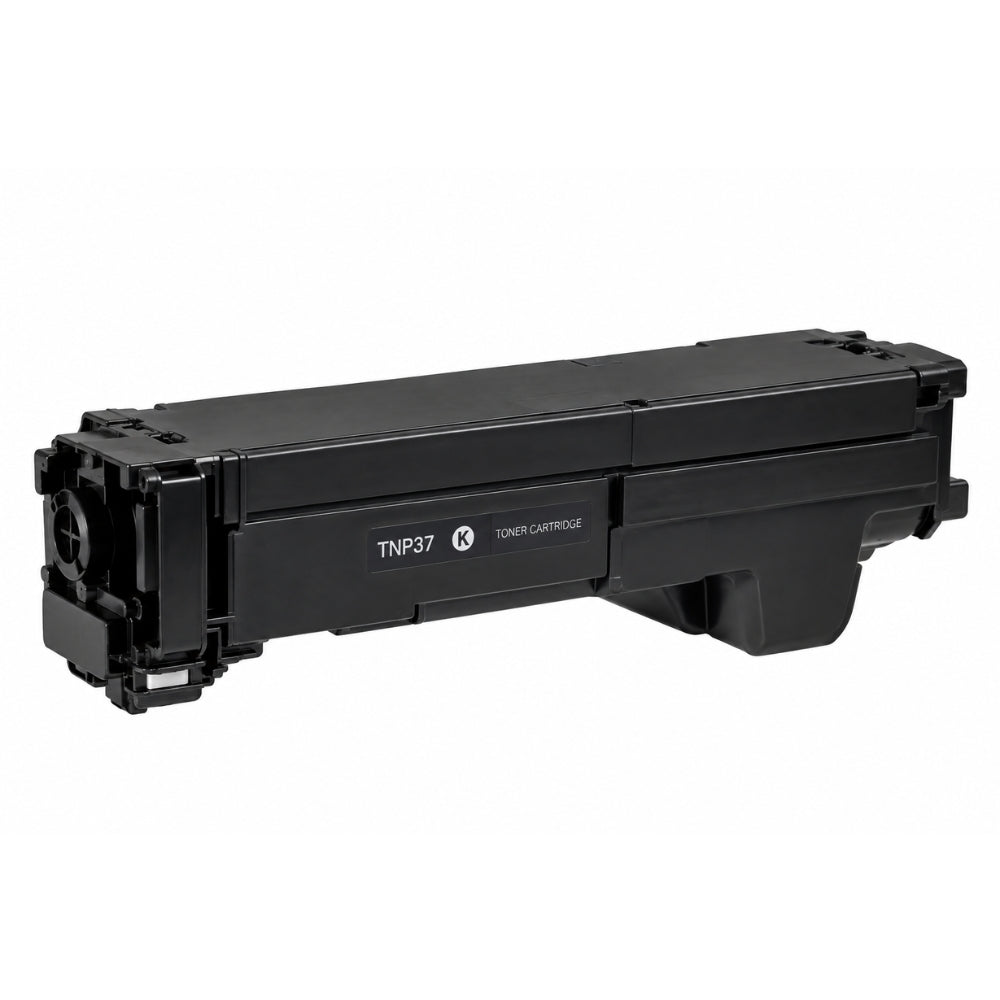 New, Pre-Owned, Original Konica Minolta TNP37 High Yield Black Toner Cartridge, A63T01W