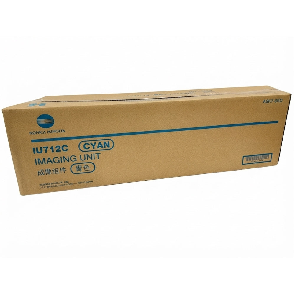 New, Pre-Owned - Konica-Minolta IU712C Cyan Imaging Unit Cartridge, A9K70KD