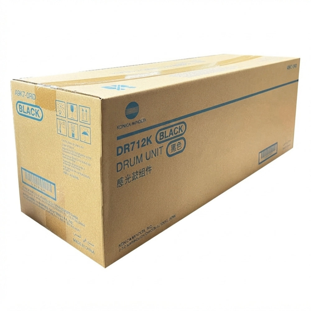 New, Pre-Owned - Konica-Minolta DR712K Black Drum Unit Cartridge, A9K70RD