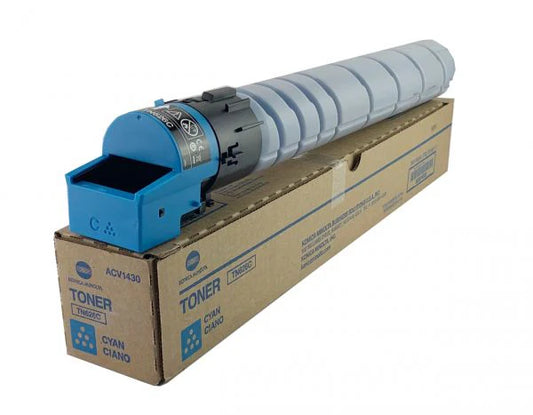 Original Konica Minolta TN626C Standard Yield Cyan Toner Cartridge
