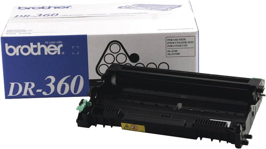 New, Pre-Owned - Brother DR360 Black Drum Unit Cartridge