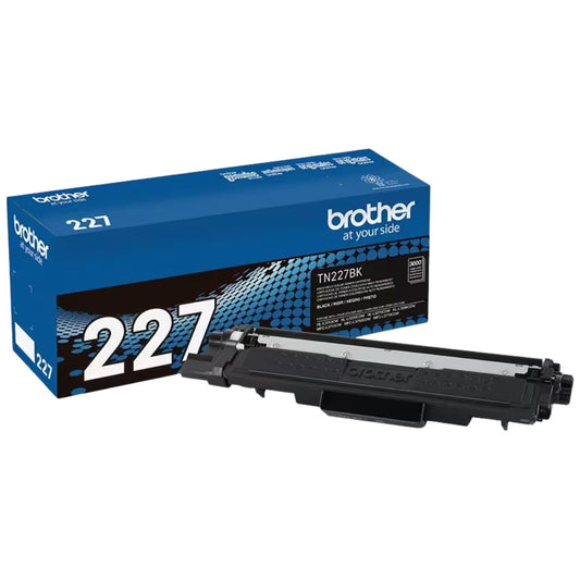 New, Pre-Owned - Brother TN227 Black High Yield Toner Cartridge, TN227BK
