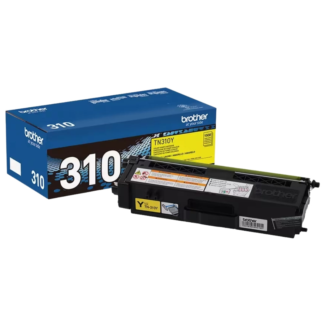 New, Pre-Owned - New, Pre-Owned - Brother TN310 Standard-Yield Yellow Laser Toner Cartridge, TN310Y