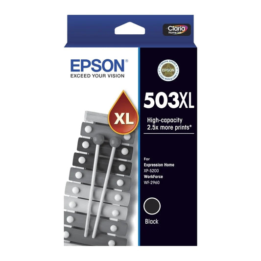 Original Epson 503XL High Yield Black Ink Cartridge