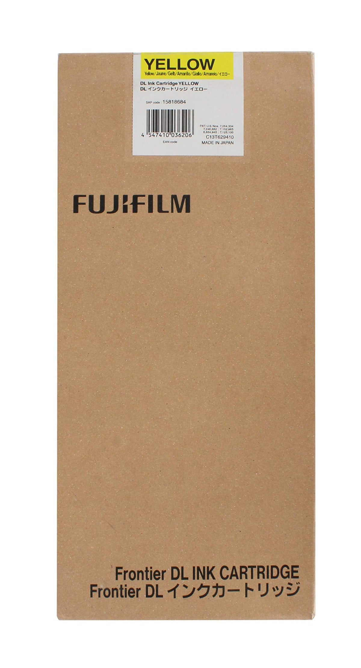 Original FujiFilm DL INK Extra High Yield Yellow Ink Cartridge, C13T629410