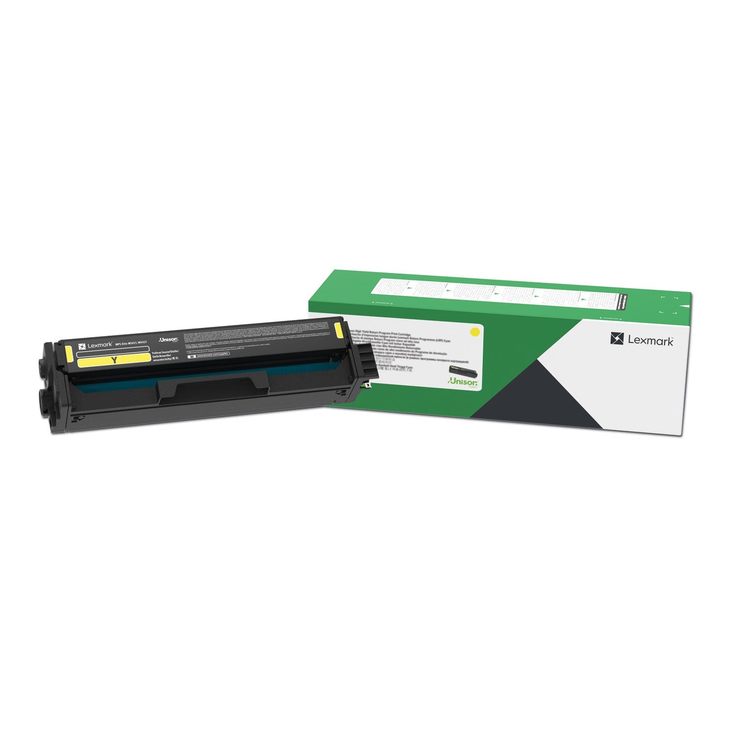 New, Pre-Owned - Lexmark C331HY0 High Yield Yellow Return Program Print Cartridge