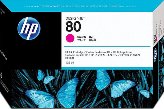 Genuine HP 80 175ml Magenta DesignJet Ink Cartridge