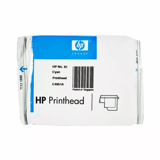 Genuine HP 81 Cyan Printhead ONLY DesignJet Ink Cartridge