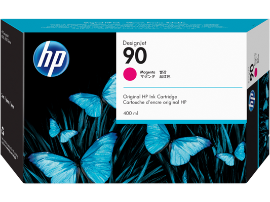 New, Pre-Owned - HP 90 400-ml (C5063A)Magenta Ink Cartridge